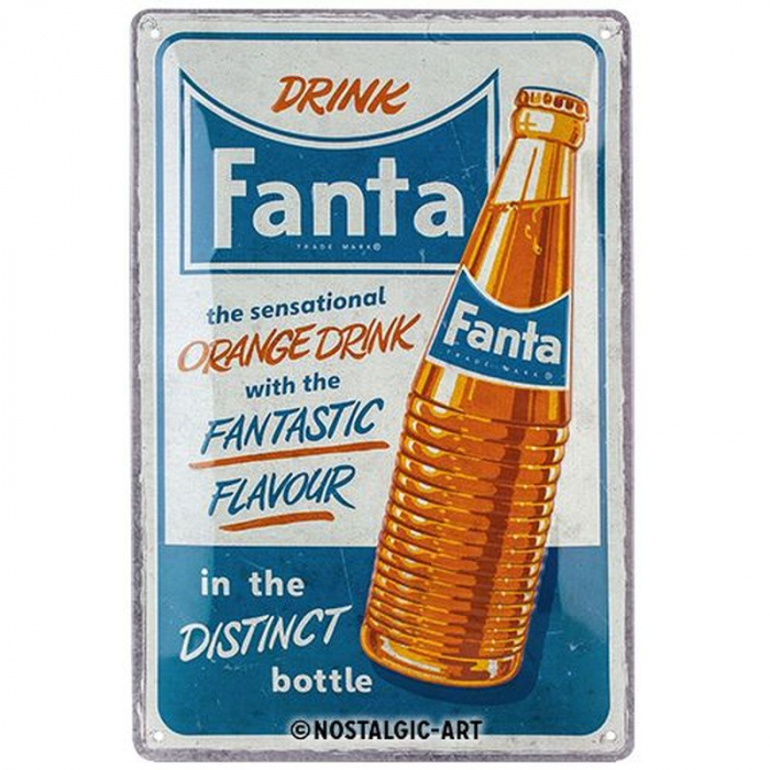 Blechschild Fanta Flavour 1